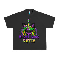 Pigment Black mardi gras cutie unicorn Urban Heavy Tee - CowGirlArtShop