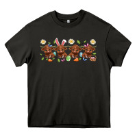Asphalt easter day baby heifers Heavy Core Tee - Artiststas
