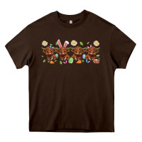 Chocolate Brown easter day baby heifers Heavy Core Tee - Artiststas