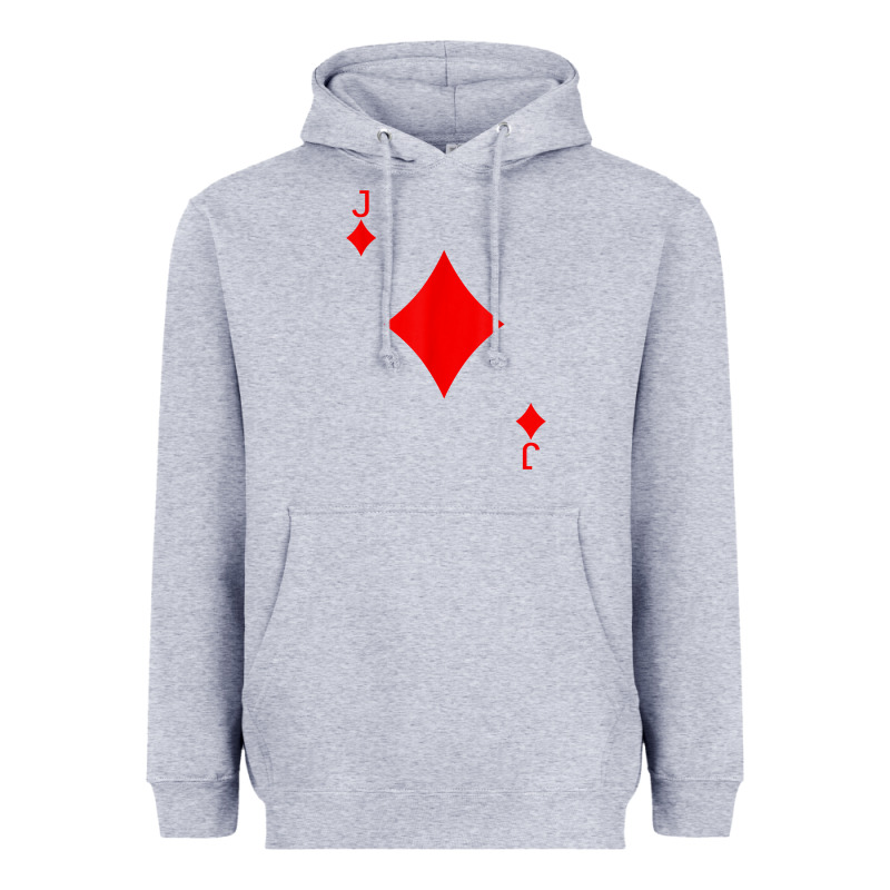 Jack Of Diamond Deck Of Cards Halloween Costume T Shirt Heavyweight Hoodie by trangStudio | Teevron