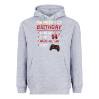 Heather Grey 14 Year Old Gamer Gift Boy Teen 14th Perfect Birthday Gaming Heavyweight Hoodie - trangStudio