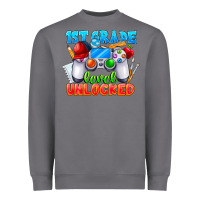 Storm 1st Grade Level Unlocked Heavyweight Sweatshirt - CowhideDigitalArt