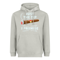 Moon Dust Just The Tip Cigar Smoker Gift Funny Cigar Smoking Heavyweight Hoodie - trangStudio