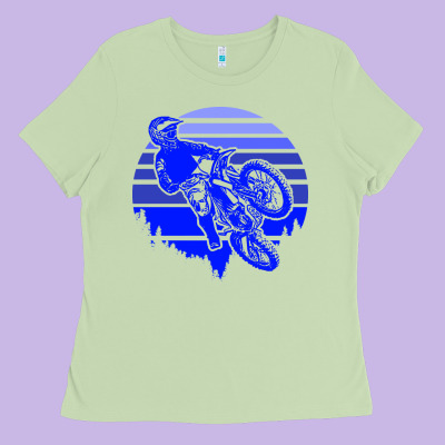 Motorcross Ladies Tee Designed By Bettercallsaul