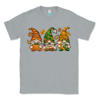 Heather Grey Fall Gnomes Classic Tee - texasbilliewilder