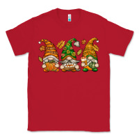 Red Fall Gnomes Classic Tee - texasbilliewilder