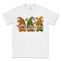 White Fall Gnomes Classic Tee - texasbilliewilder
