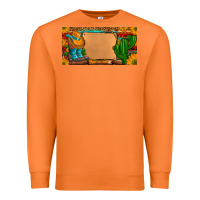 Carrot custom cowboy boots aztec sunflowers leopard license plate Premium Sweatshirt - Artiststas