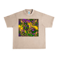 French Oak mardi gras fleur de lis Urban Heavy Tee - CowGirlArtShop