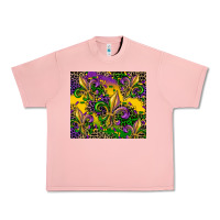 Salmon mardi gras fleur de lis Urban Heavy Tee - CowGirlArtShop