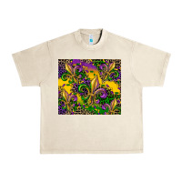 Sandshell mardi gras fleur de lis Urban Heavy Tee - CowGirlArtShop