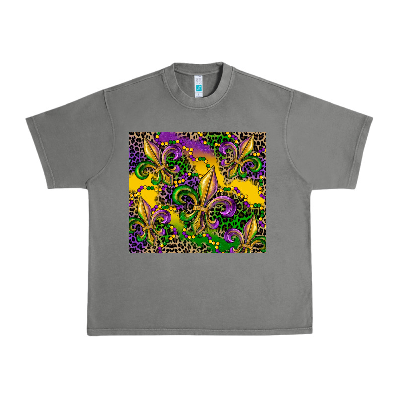 Mardi Gras Fleur De Lis Urban Heavy Tee by CowGirlArtShop | Teevron