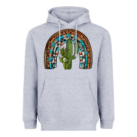 Heather Grey revize cactus gemstone rainbow Heavyweight Hoodie - Artiststas