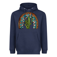 Navy revize cactus gemstone rainbow Heavyweight Hoodie - Artiststas