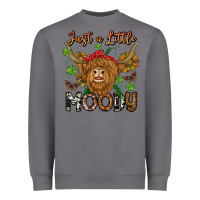 Storm Just a Little Moody Heavyweight Sweatshirt - CowhideDigitalArt