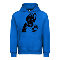 Cobalt German Shepherd German Shepherd Puppy Urban Hoodie - trangStudio