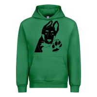 Emerald German Shepherd German Shepherd Puppy Urban Hoodie - trangStudio