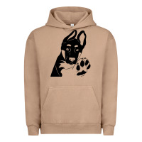 Pigment Burro German Shepherd German Shepherd Puppy Urban Hoodie - trangStudio