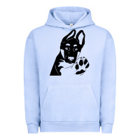 Pigment Grape Ice German Shepherd German Shepherd Puppy Urban Hoodie - trangStudio