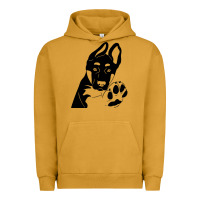 Pigment Peanut Butter German Shepherd German Shepherd Puppy Urban Hoodie - trangStudio