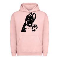 Pigment Salmon German Shepherd German Shepherd Puppy Urban Hoodie - trangStudio