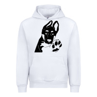 White German Shepherd German Shepherd Puppy Urban Hoodie - trangStudio