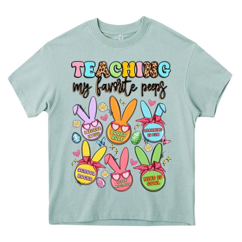 Teaching My Favorite Peeps Heavy Core Tee by Artiststas | Teevron
