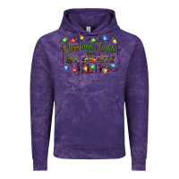 Cloud Purple christmas lights are my favorite color Vintage Hoodie - CowGirlArtShop