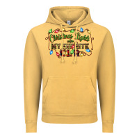 Christmas Lights Are My Favorite Color Vintage Hoodie | Teevron