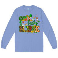 Colony Blue St. Patricks Day one lucky nurse Long Sleeve Tee - HowdyJamesFarm