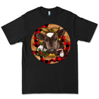 Black Christmas Baby Cow Premium Tee - RanaPortraitStore