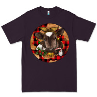 Plum Christmas Baby Cow Premium Tee - RanaPortraitStore