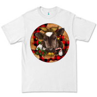 White Christmas Baby Cow Premium Tee - RanaPortraitStore