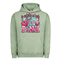 Pigment Oil Green in october we wear pink Urban Hoodie - AdoDesignShop