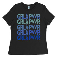Black Girl Power Peace Ladies Tee - Bettercallsaul