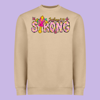 Joshua Strong Heavyweight Sweatshirt Designed By Cowhidedigitalart
