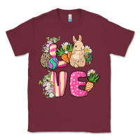 Burgundy Love Easter Classic Tee - NancyCooperArtShop