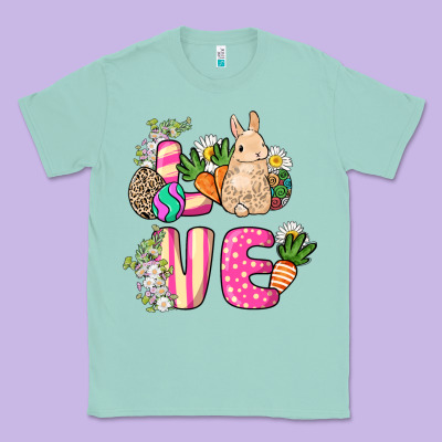 Love Easter Classic Tee Designed By Nancycooperartshop