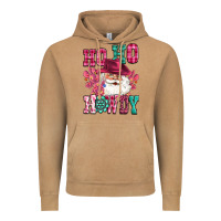 Vintage Camel ho ho howdy santa pink christmas Vintage Hoodie - CowGirlArtShop