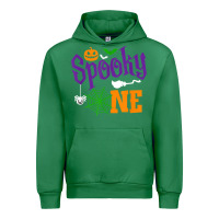 Emerald spooky one boy halloween 1st birthday matching family t shirt Urban Hoodie - trangStudio