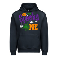 Navy spooky one boy halloween 1st birthday matching family t shirt Urban Hoodie - trangStudio
