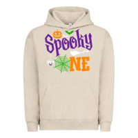 Pigment French Oak spooky one boy halloween 1st birthday matching family t shirt Urban Hoodie - trangStudio