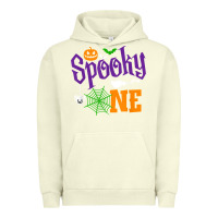 Pigment Pistachio spooky one boy halloween 1st birthday matching family t shirt Urban Hoodie - trangStudio