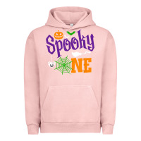 Pigment Salmon spooky one boy halloween 1st birthday matching family t shirt Urban Hoodie - trangStudio
