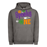 Pigment Tornado spooky one boy halloween 1st birthday matching family t shirt Urban Hoodie - trangStudio