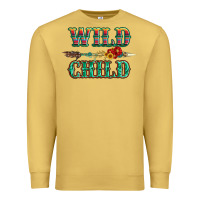Antique Gold wild chıld serape sunflower and gemstone with arrow Premium Sweatshirt - Artiststas
