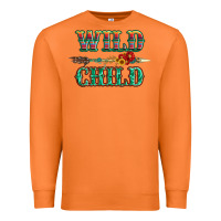 Carrot wild chıld serape sunflower and gemstone with arrow Premium Sweatshirt - Artiststas