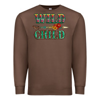 Chestnut wild chıld serape sunflower and gemstone with arrow Premium Sweatshirt - Artiststas