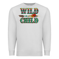 Dove Grey wild chıld serape sunflower and gemstone with arrow Premium Sweatshirt - Artiststas
