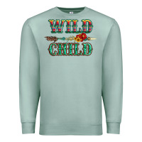 Seafoam wild chıld serape sunflower and gemstone with arrow Premium Sweatshirt - Artiststas
